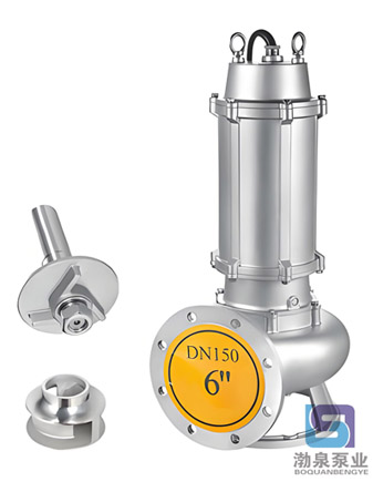 JYWQ45-22-7.5S_自動攪勻不銹鋼排污泵